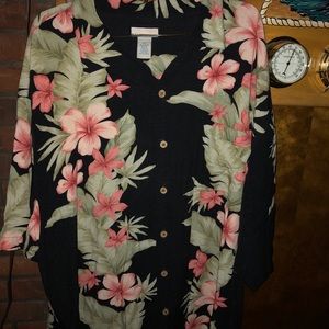 Hawaiian shirt, 100% Rayon XXL